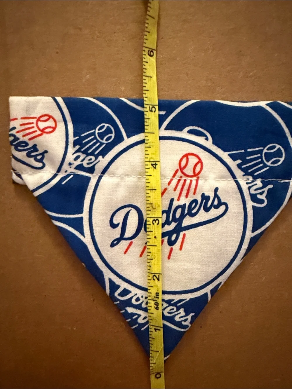 Los Angeles Dodgers Blue Logo Bandana Set